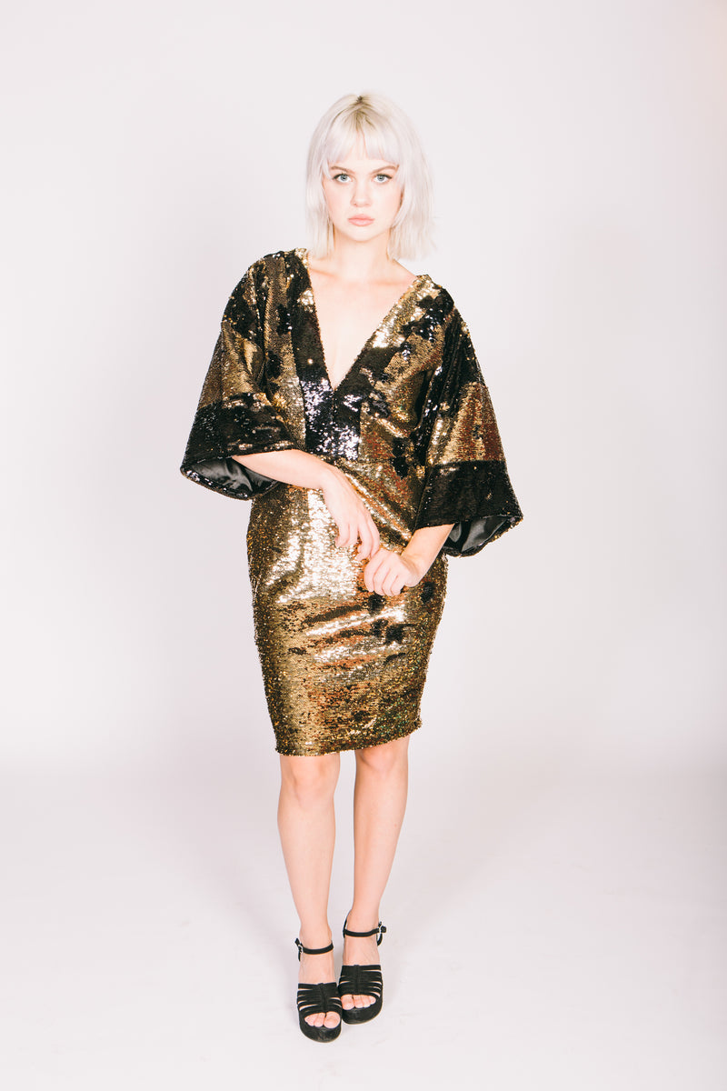 Any Old Iron Kimono Dress