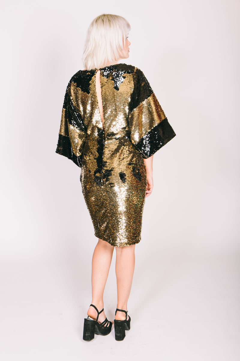 Any Old Iron Kimono Dress