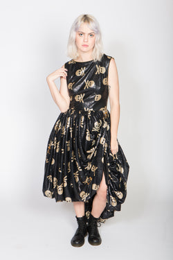 Any Old Iron Sequin Jolly Rodgered Skull Dress