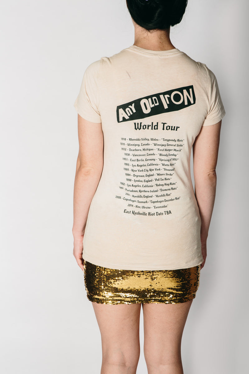 Any Old Iron Woman's I Predict A Riot T-Shirt , Womans Tops - ANY OLD IRON,  - 3