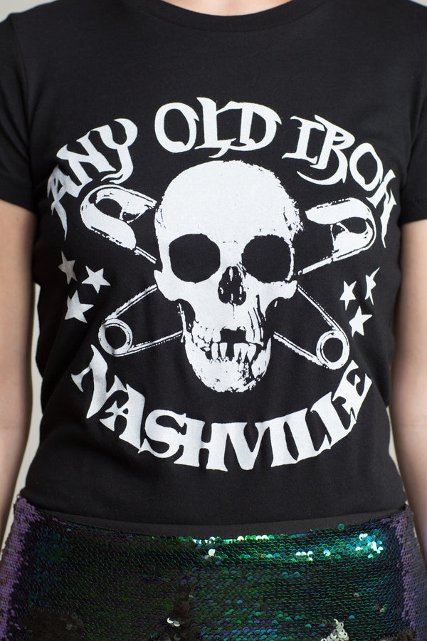 Any Old Iron Logo T-Shirt , Womans Tops - ANY OLD IRON,  - 2