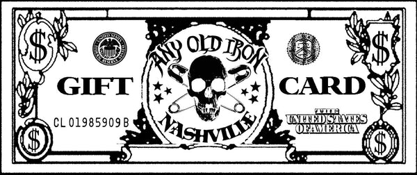 Any Old Iron Gift Card