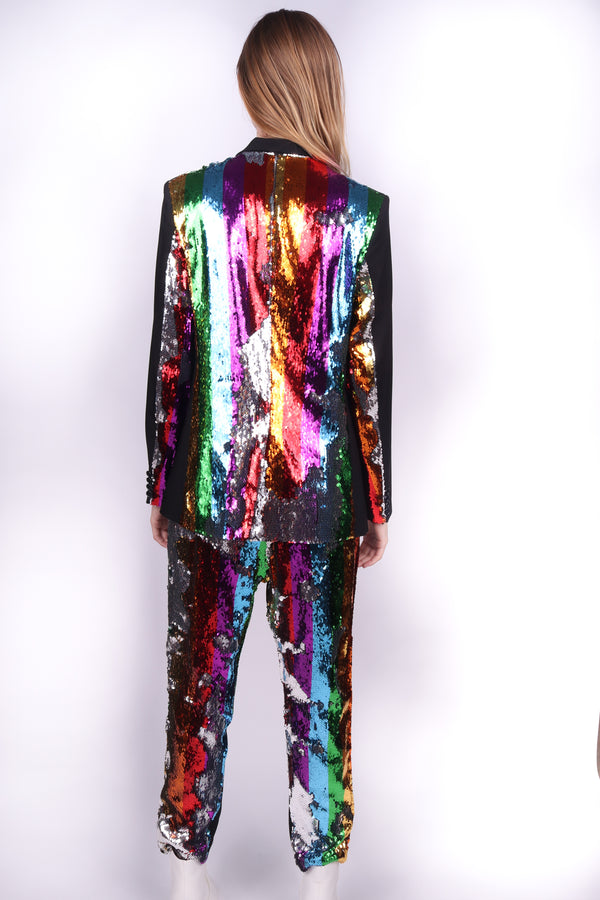 Any Old Iron Half Rainbow Suit