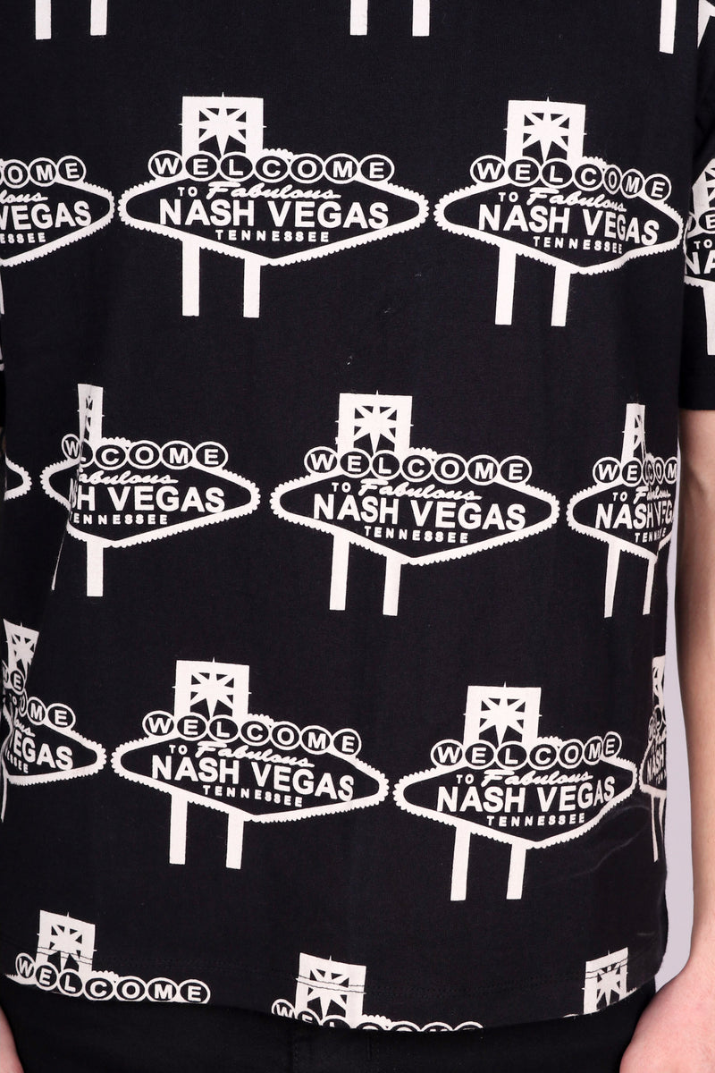 LV Concert Print T-Shirt - Luxury Black