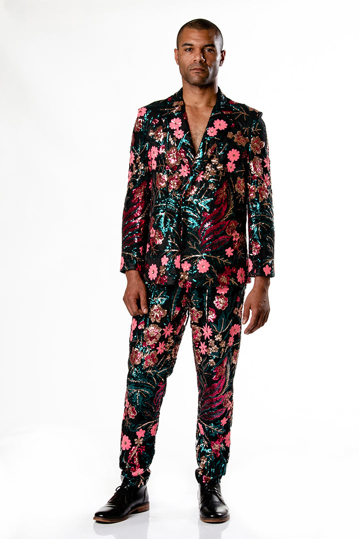 Any Old Iron Men's Wild Flower Suit