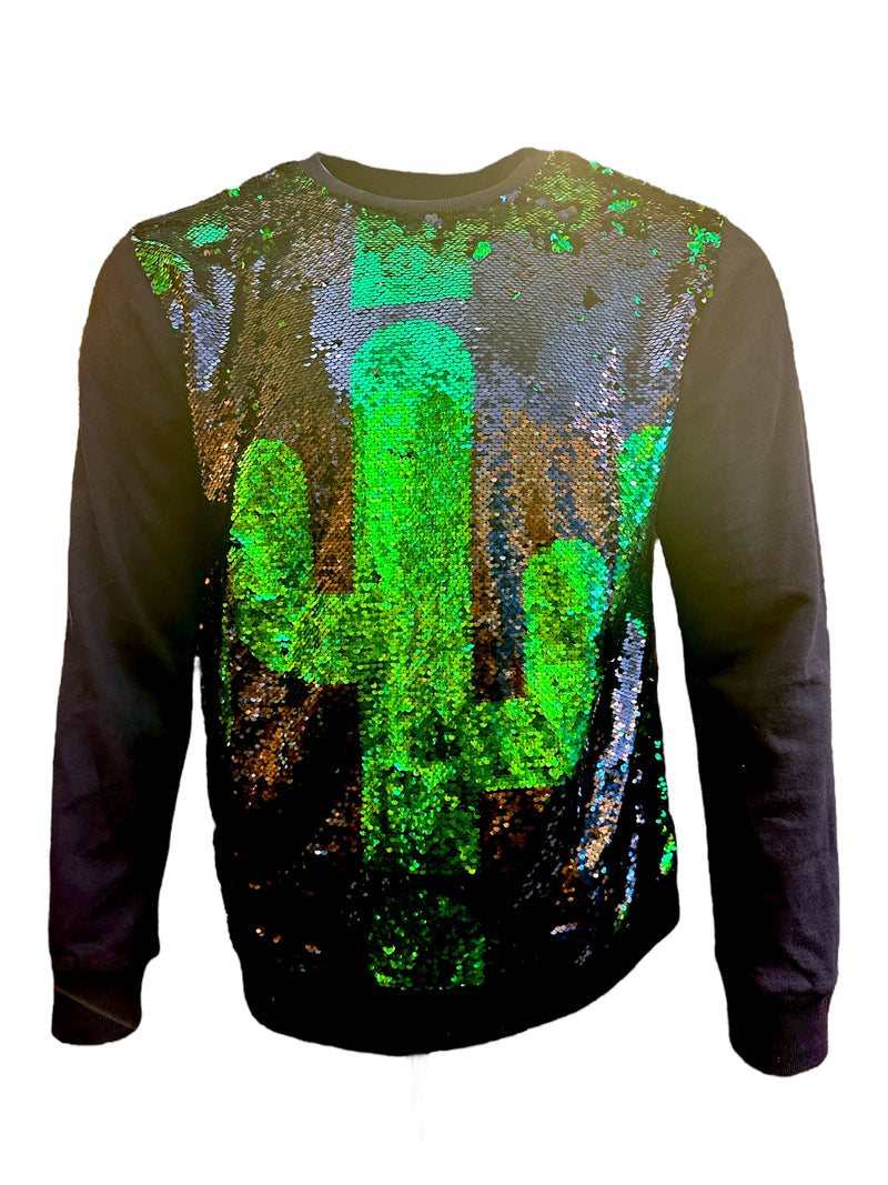 Any Old Iron Mens Cactus Sweatshirt