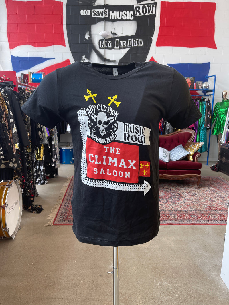 Any Old Iron Climax Saloon Camiseta para hombre