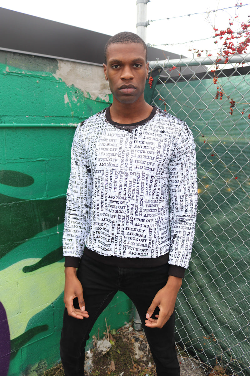 Any Old Iron - Sudadera para hombre, diseño pequeño