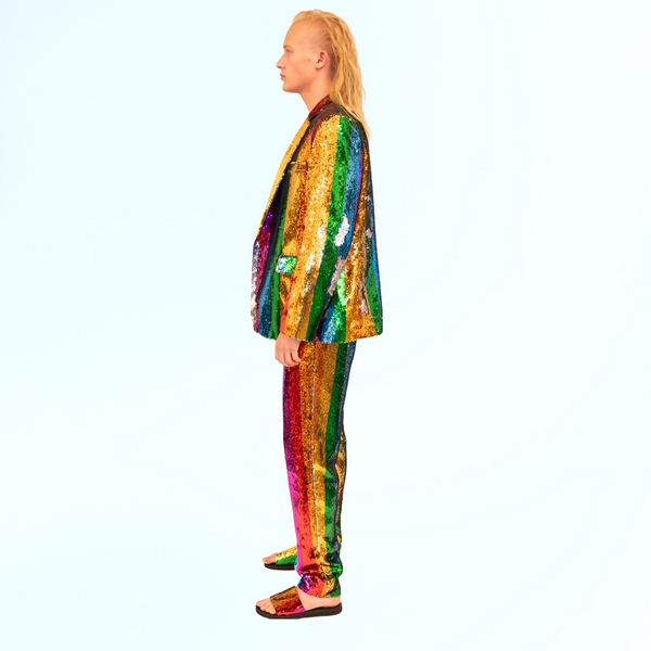 Any Old Iron Men's Rainbow Suit