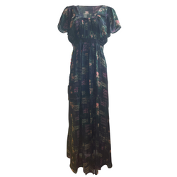 Any Old Iron Green Goddess Dress