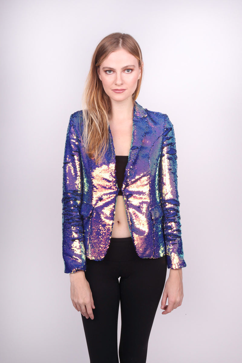 Any Old Iron Oil Slick Blazer