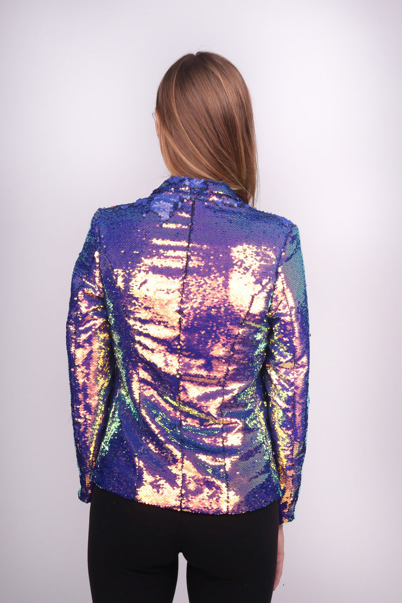 Any Old Iron Oil Slick Blazer