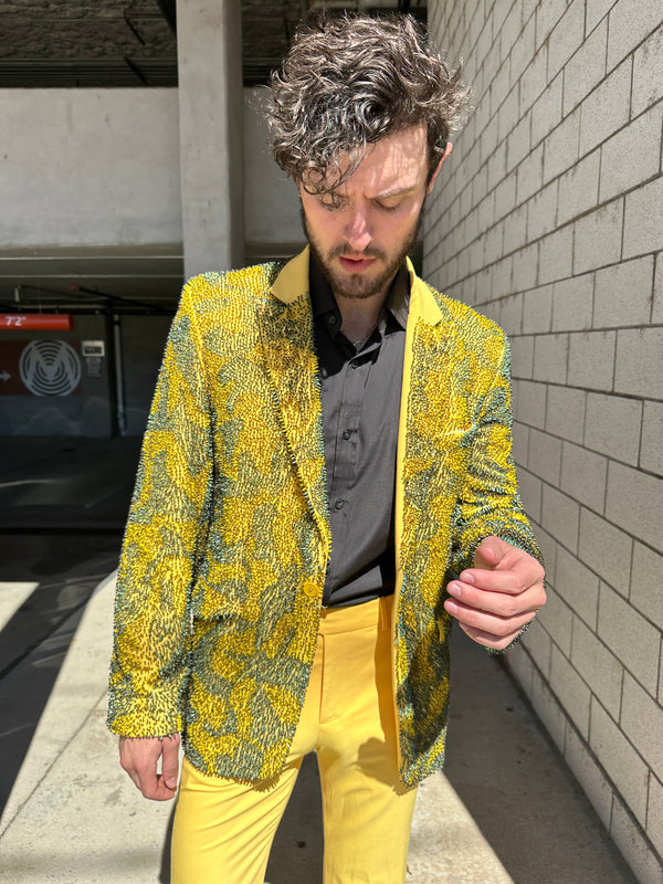 Any Old Iron Men's Yellow Peril Suit