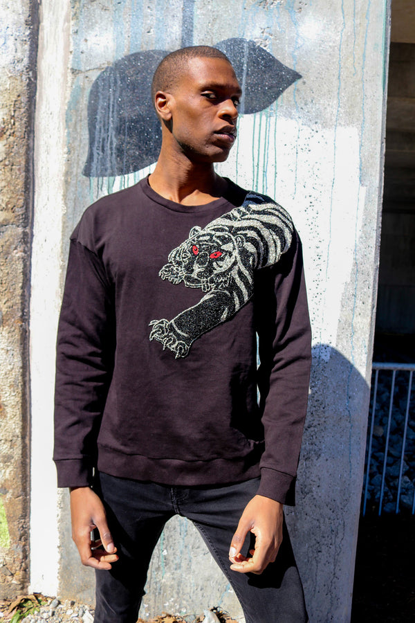 Any Old Iron Mens Tiger Sweatshirt